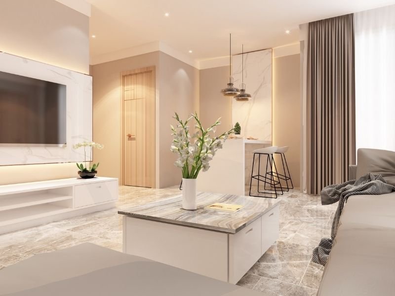 Maquete 3D para arquitetura de interiores e móveis