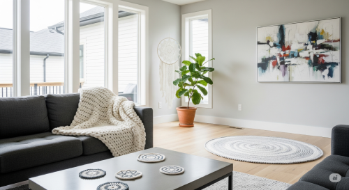 Decoração de casa nova com crochê
