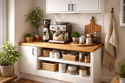 8 móveis essenciais para montar seu cantinho do café